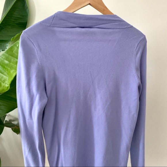 Danier- Fitted V Neck Sweater - Picture 4 of 5